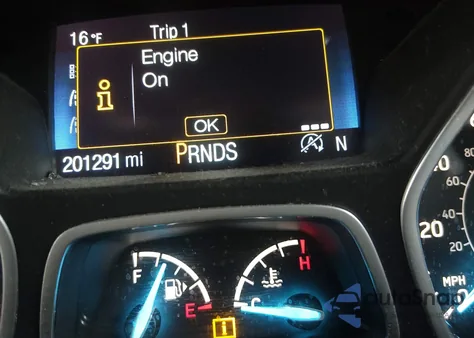 2017 Ford Escape Se z USA, uszkodzony, nr VIN 1FMCU9G93HUA63412